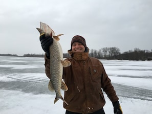 Ice fishing