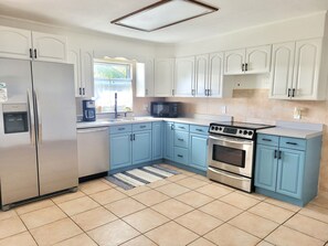 Recently updated kitchen