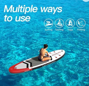 2 Paddle Boards - also great for fishing adventures...included during your stay
