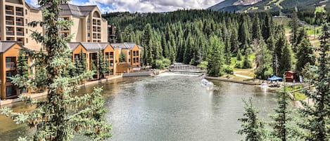 From Balcony overlooking Maggie Pond and Blue River