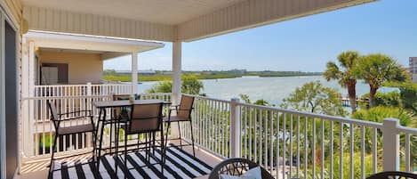 Intracoastal waterway view from balcony