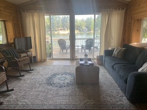 Living room area, with wonderful water views