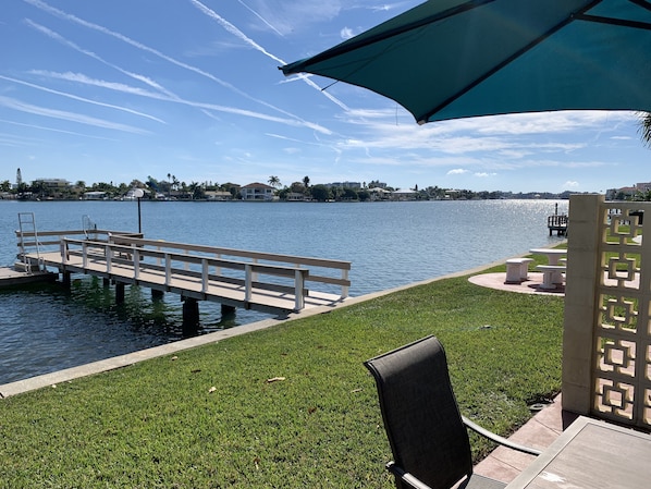 Boca Ciega Bay from patio