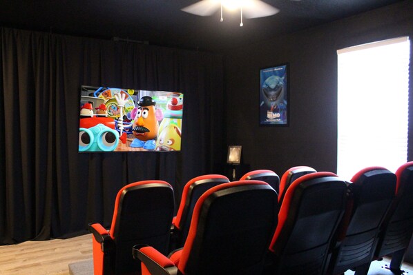 Movie theater for the whole family to enjoy