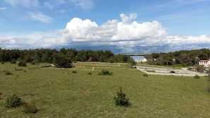 Aussicht vom Balkon