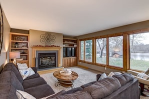 Upstairs living room
