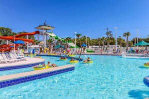 Wow... this is the gigantic outdoor water park that is included for free.