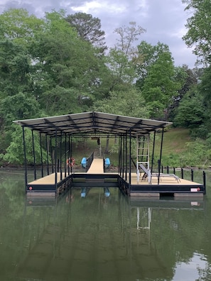 Covered Dock and Sundeck