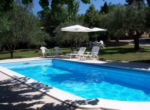 shared pool in the garden