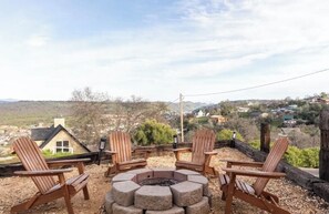 Fire pit area 