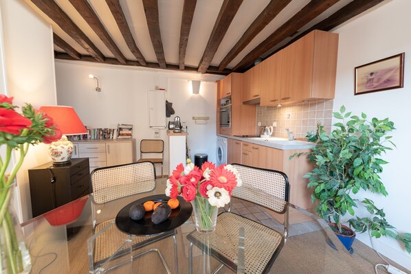 Dining Room & open kitchen