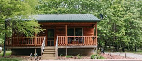 Cabin Terrace Entrance