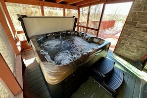 Bain à remous extérieur