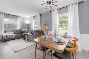 Dining Room and Living Room