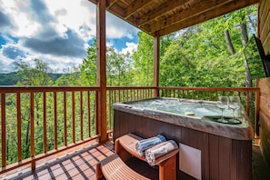 Bain à remous extérieur