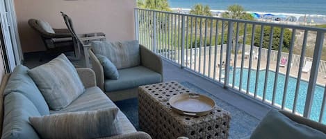 Balcony View to Ocean