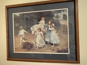 A fun picture on the wall