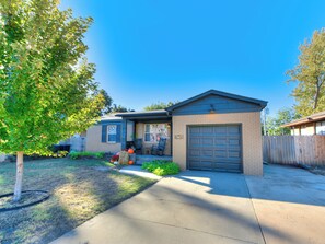 Bring the whole crew! Our driveway can handle up to 2 SUVs or 4 compact cars.