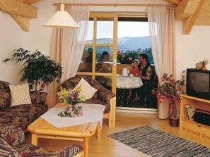 Ferienwohnung 4P-Wohnzimmer