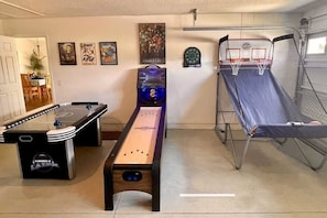 Game room with so much fun!