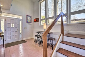 Entryway | High-Top Dining Table | No WiFi on Property | 1st Floor