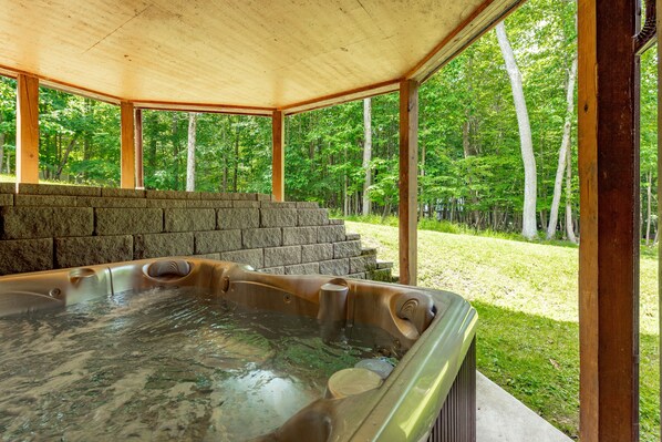 Bubbelpool utomhus