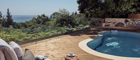 Elegant Zante Villa | 2 Bedrooms | Villa Chris | Private Pool | Sea Views | Short Walk To The Beach