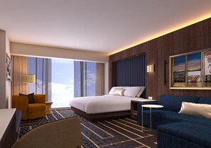 King size bed!  Great rest after a long day of adventures!