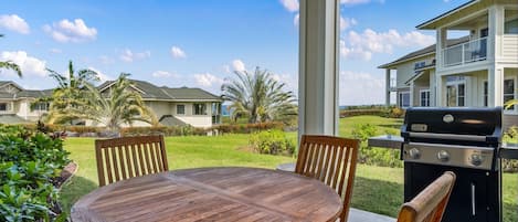 Enjoy your own grill on your private lanai 