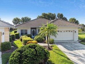 Welcome to our single family pool home located in Falcons Glen of Naples, Fl 