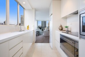 Fully stocked kitchen