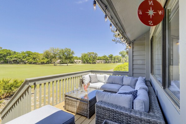283 Turnberry Villas | Deck with Golf View - 283 Turnberry Villas | Deck with Golf View
