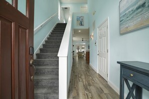 Walk into a beautiful beach style coastal Home