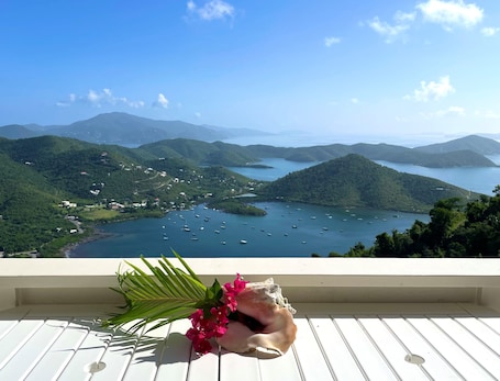 Vue depuis l’hébergement