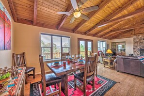 Dining Area | Stairs Required for Home Access