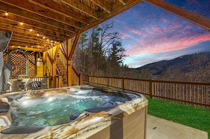 Bain à remous extérieur