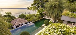 This stunning beach escape is set on four levels