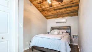 Get some great rest on the Queen bed.