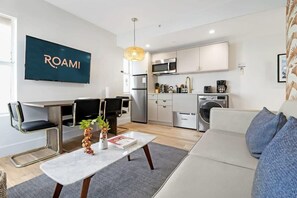 Living and dining area