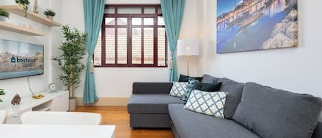 Lay back and relax at this large and comfortable sofa