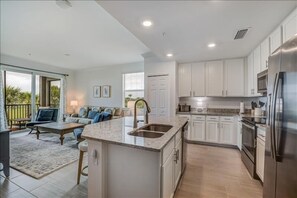 Open Kitchen & Living Area Floor plan