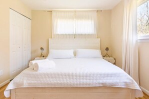 Master Bedroom with full bath.