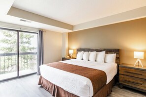 Bedroom 2 w/ King Bed & Private Balcony