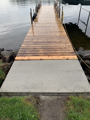 New 40 foot dock.