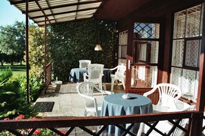 Terrassenblick