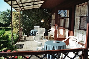 Terrassenblick