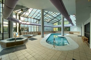 Indoor Pool with Hot Tub
