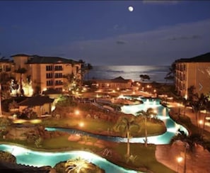 Night at the resort