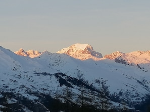 Vue depuis le balcon de l'appartement