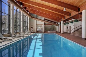 The resort offers an indoor pool and hot tub